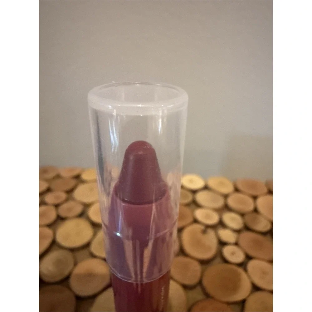 Clinique Chubby‎ Stick Lip Colour Balm 07 Super Strawberry 0.04 Oz Travel NWOB